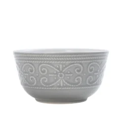 Abby Gray 16 Piece Dinnerware Set, Service for 4