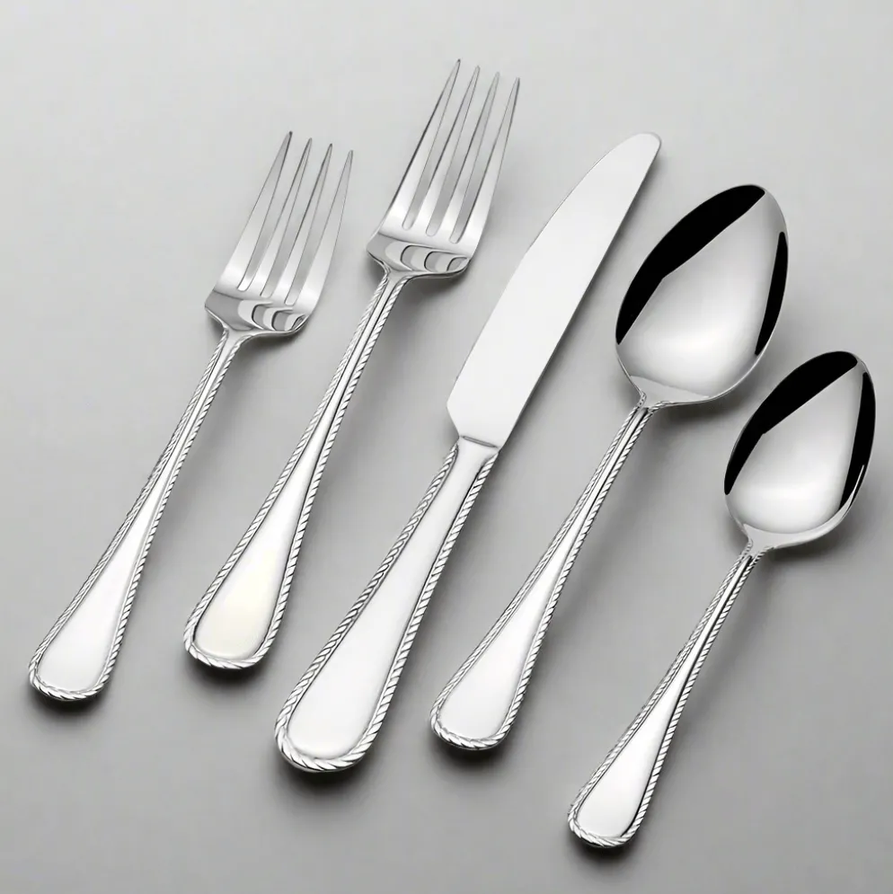 Adventure 51 Piece Flatware Set, Service for 8