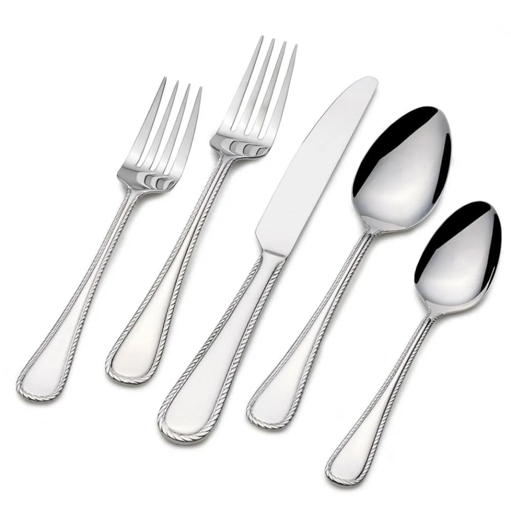 Adventure 51 Piece Flatware Set, Service for 8