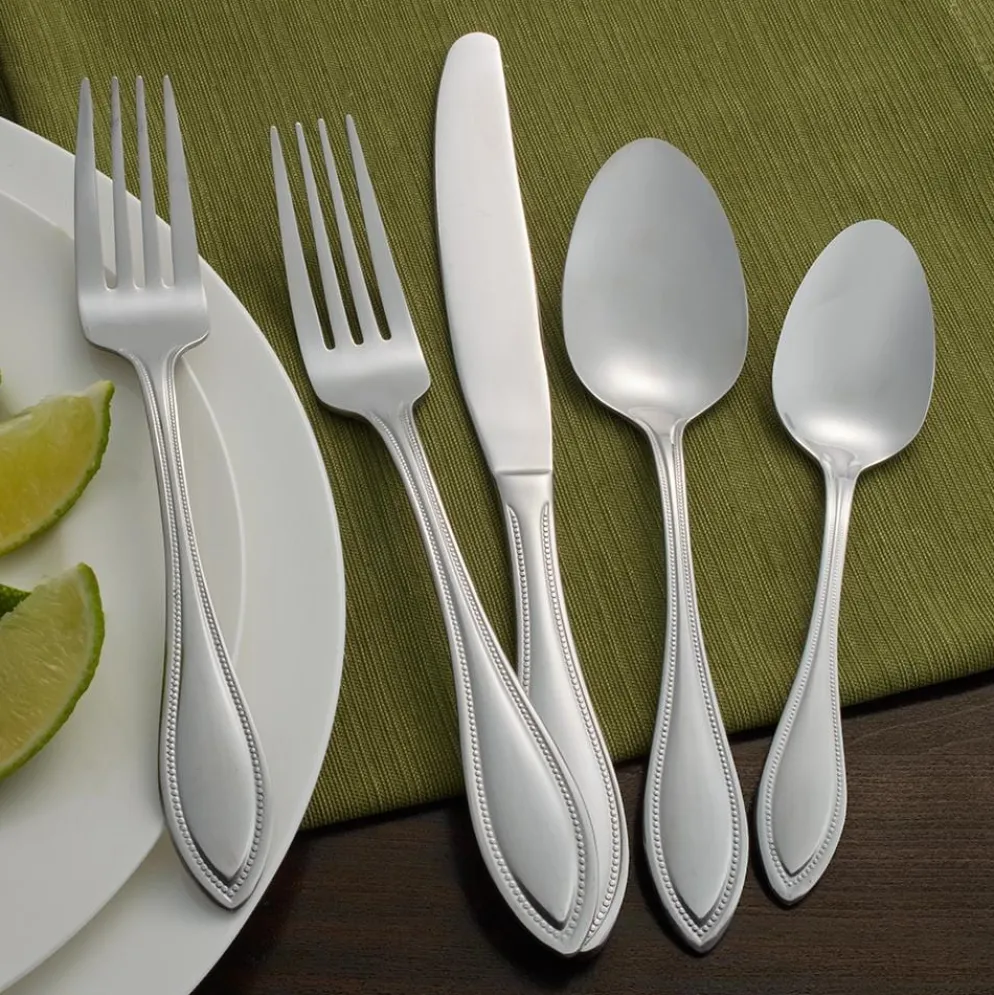 American Bead 53 Piece Flatware Set, Service for 8