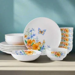 Anna 18 Piece Dinnerware Set, Service for 6
