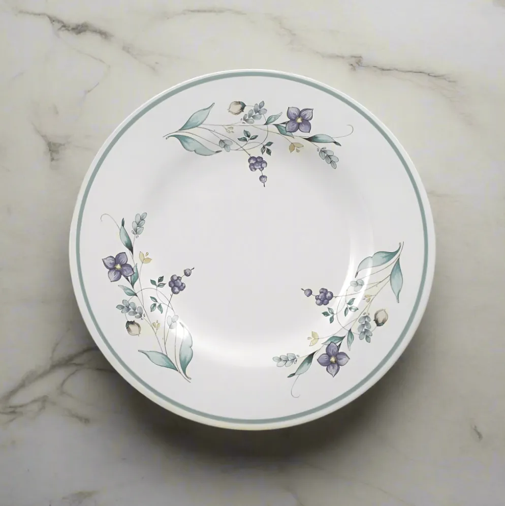 April Salad Plate