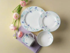 April Set of 4 Dinner Plates