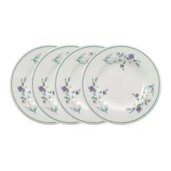 April Set of 4 Salad Plates