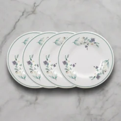 April Set of 4 Salad Plates