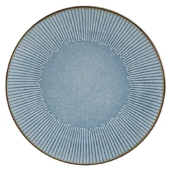 Arlie Blue Set of 4 Dinner Plates