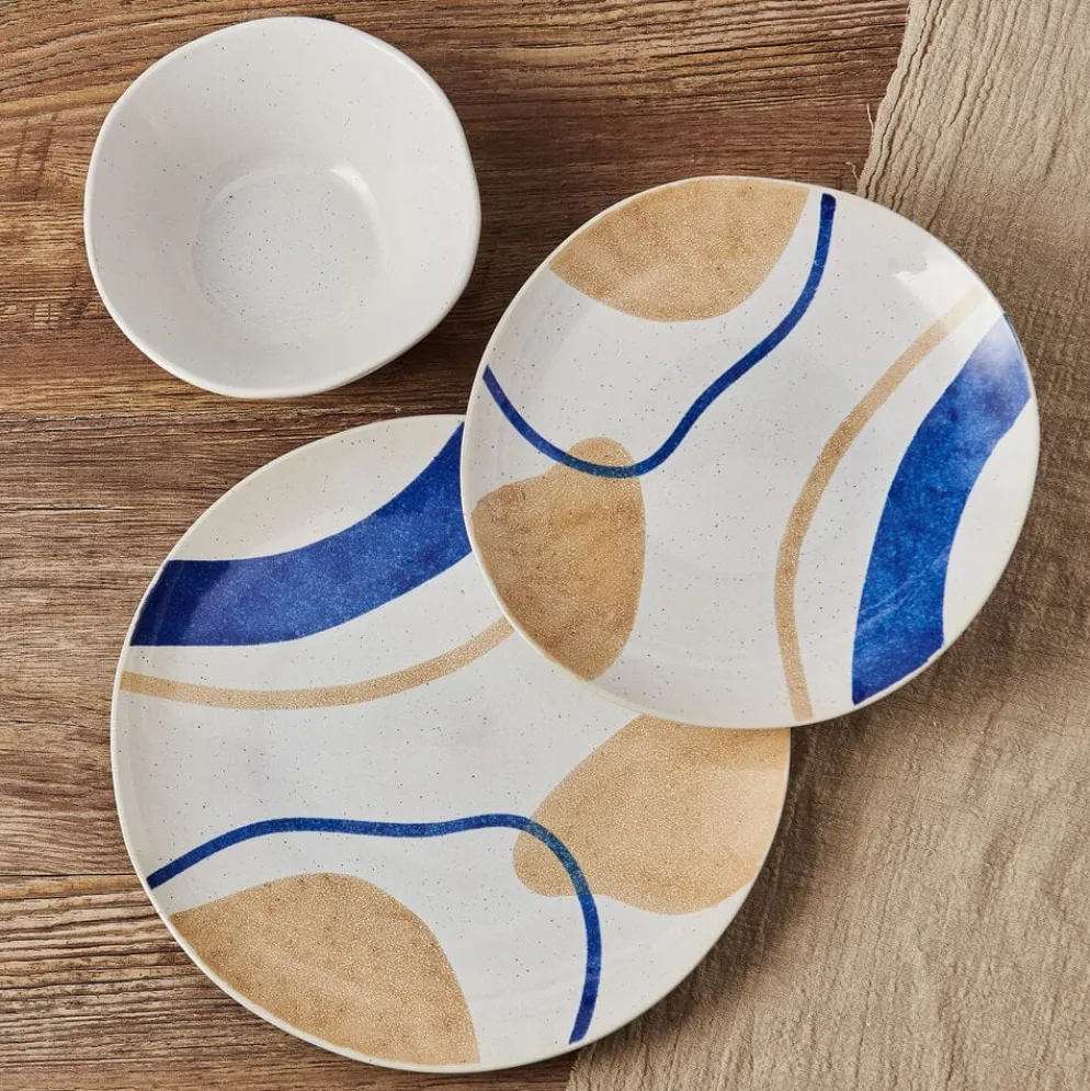 Artful Circles 12 Piece Set, Service for 4