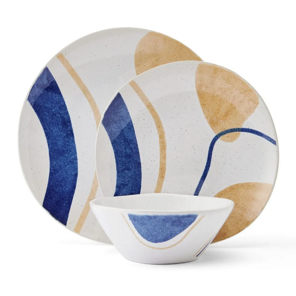 Artful Circles 12 Piece Set, Service for 4