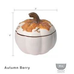 Autumn Berry™ Covered Pumpkin Bowl