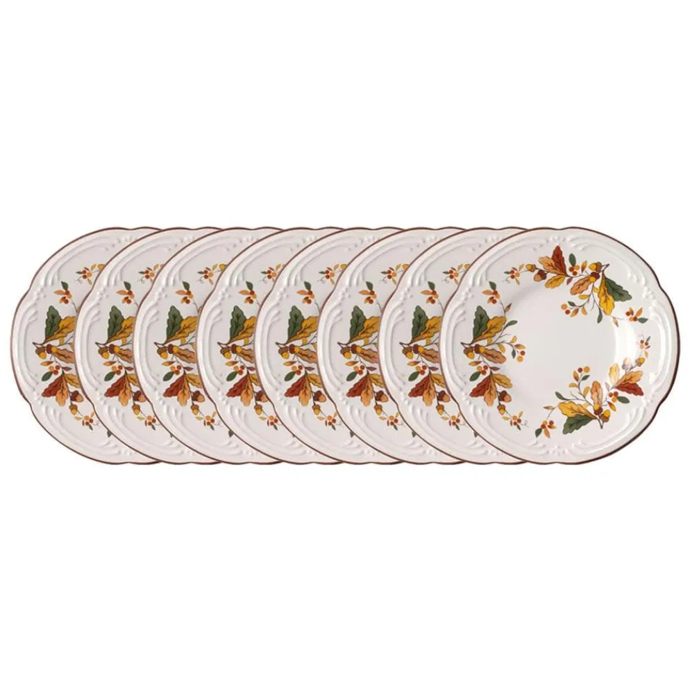 Autumn Berry™ Set of 8 Appetizer Plates