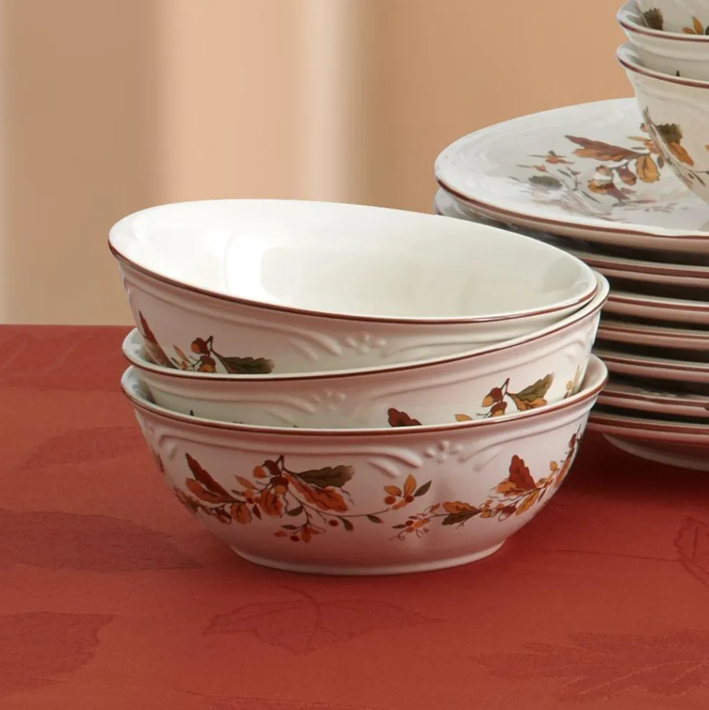 Autumn Berry™ Set of 4 Soup Cereal Bowls