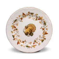 Autumn Berry™ Set of 4 Turkey Salad Plates