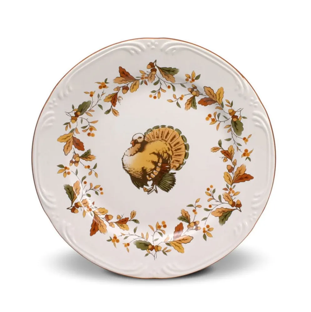 Autumn Berry™ Set of 4 Turkey Salad Plates