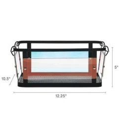 Ava Iridescent Stackable Storage Basket