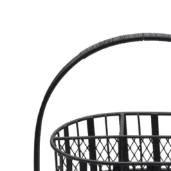 Band and Stripe Swivel Hostess Buffet Storage Caddy