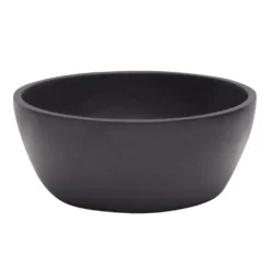 Black Mango Wood Serve Bowl