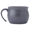 Black Speckled Jumbo Soup Mug