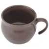 Brown Speckled Jumbo Soup Mug
