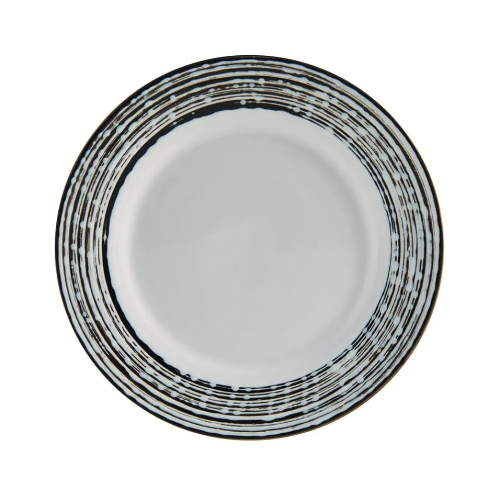Bryson White 16 Piece Dinnerware Set, Service for 4