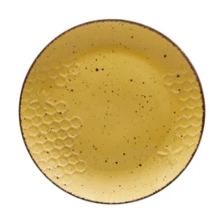 Bumble Bee Yellow 16 Piece Dinnerware Set, Service for 4