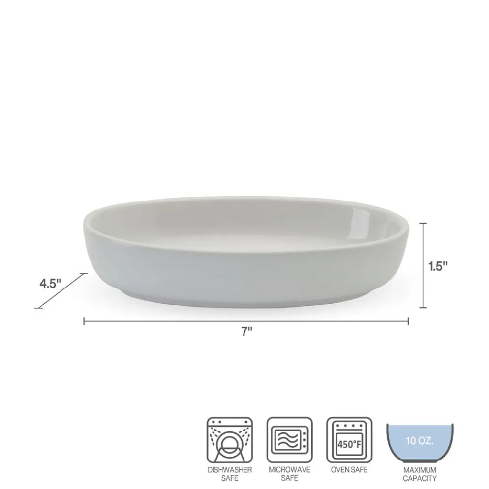 Burrito Set of 4 Small Oval Bowls