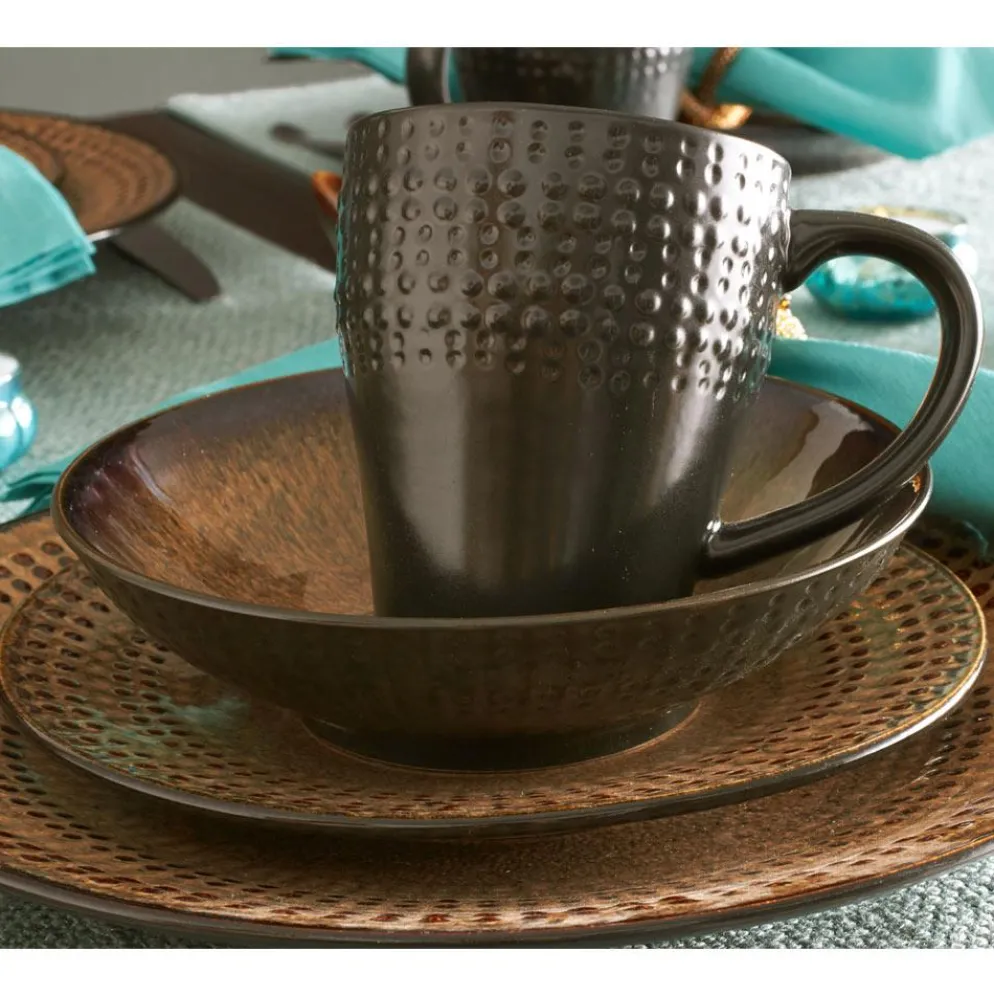 Cambria 16 Piece Dinnerware Set, Service for 4