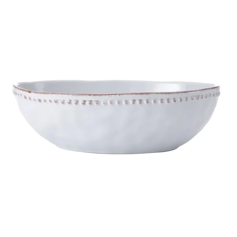 Canyon Bead Oval Serve Bowl