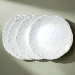 Canyon Bead Set of 4 Dinner Plates