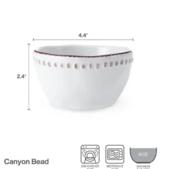 Canyon Bead Set of 4 Fruit Bowls