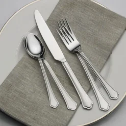 Capri Frost 53 Piece Flatware Set, Service for 8