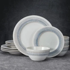 Casey 12 Piece Dinnerware Set, Service for 4