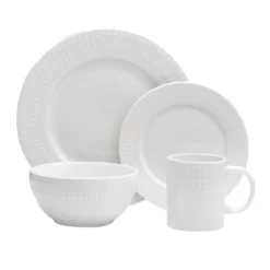 Cassandra 16 Piece Dinnerware Set, Service for 4