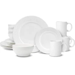 Cassandra 16 Piece Dinnerware Set, Service for 4