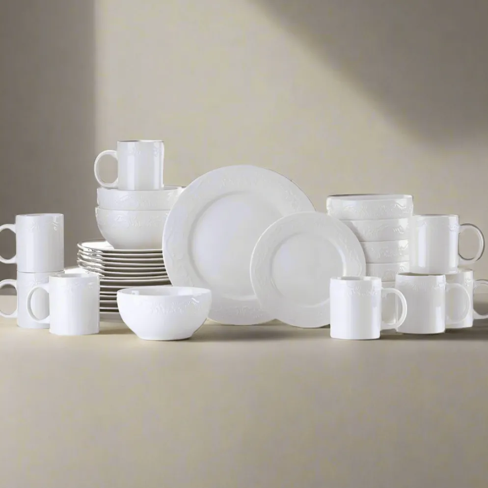 Charlotte 32 Piece Dinnerware Set, Service for 8