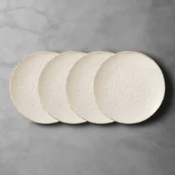 Chateau Cream Set of 4 Appetizer Plates