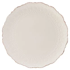 Chateau Cream Set of 4 Dinner Plates