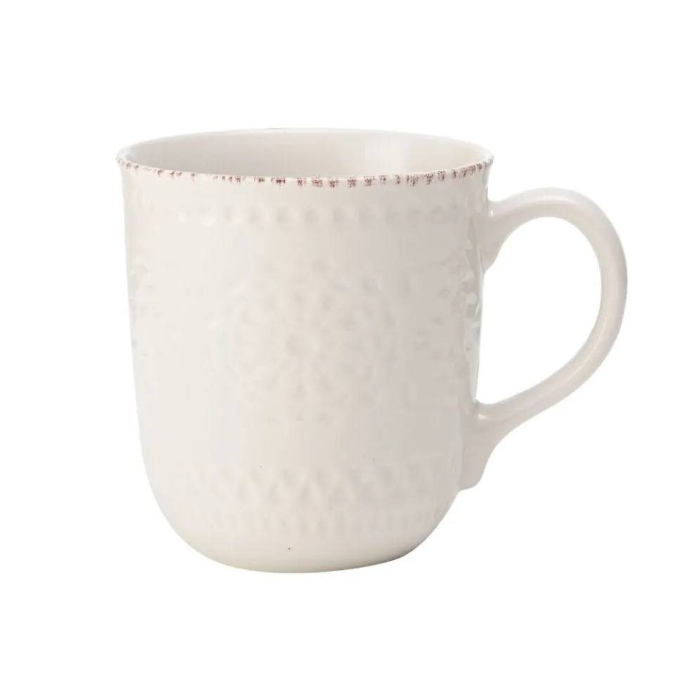 Chateau Cream Set of 4 Mugs