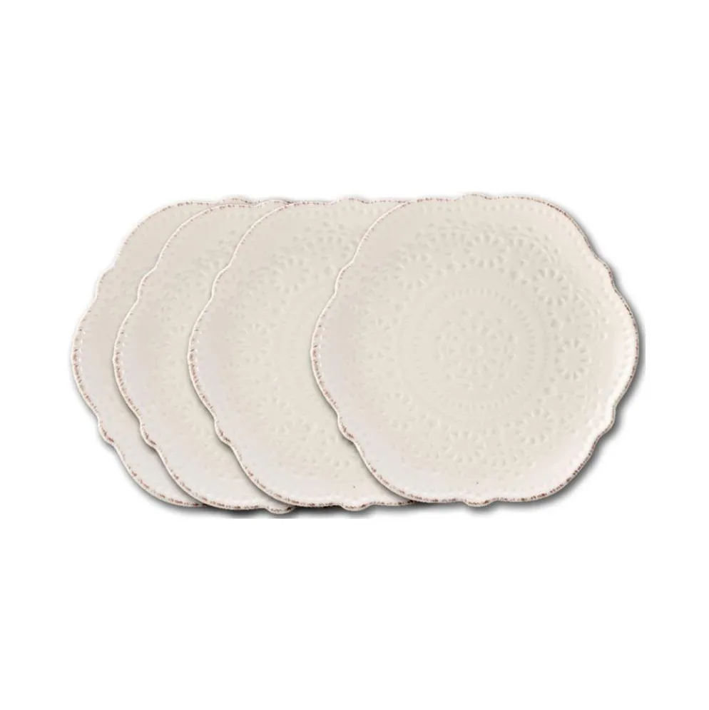 Chateau Cream Set of 4 Salad Plates