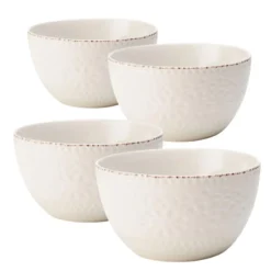 Chateau Cream Set of 4 Soup Cereal Bowls
