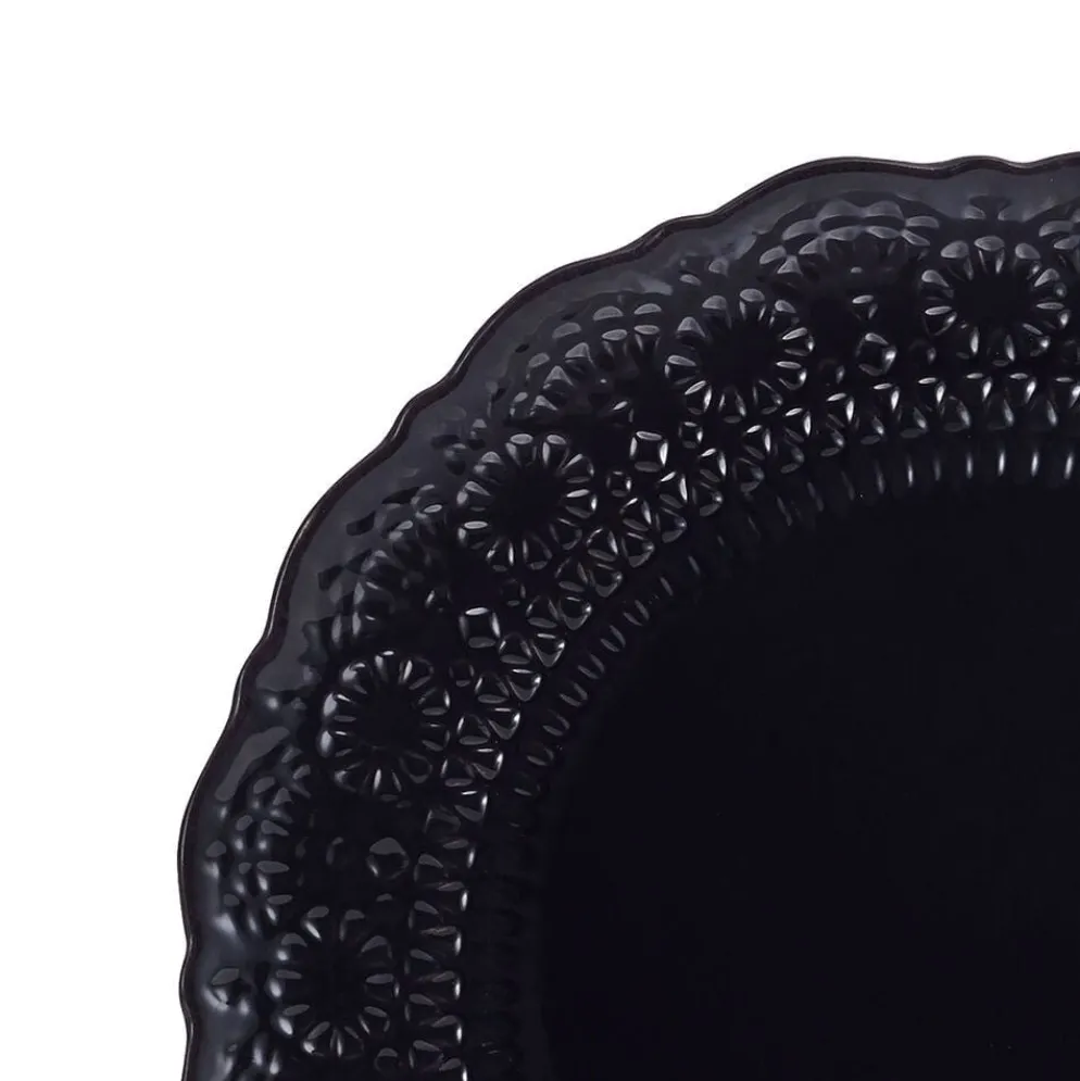 Chateau Midnight 12 Piece Dinnerware Set, Service for 4