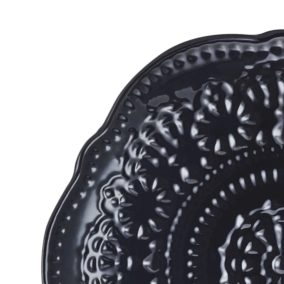 Chateau Midnight 12 Piece Dinnerware Set, Service for 4