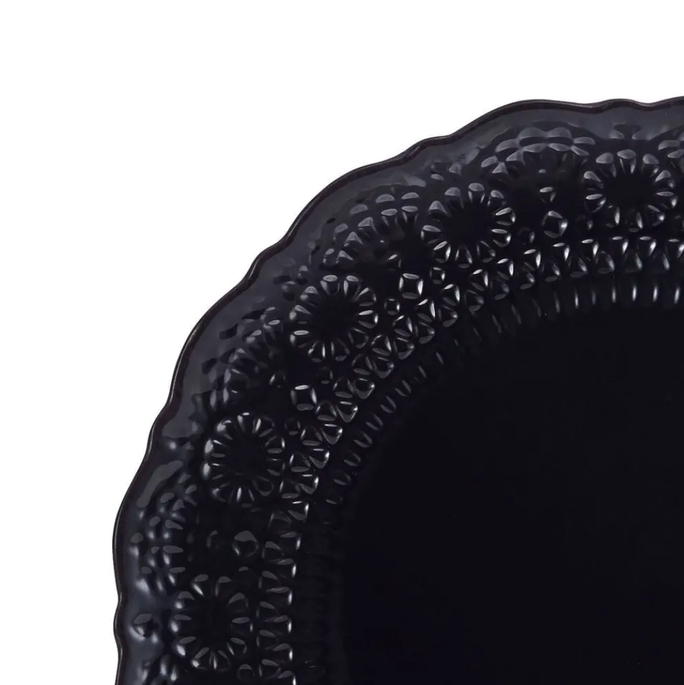 Chateau Midnight Set of 4 Dinner Plates