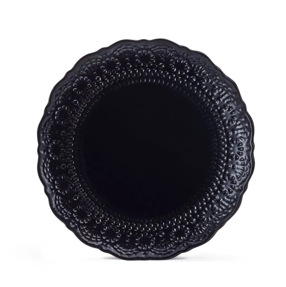 Chateau Midnight Set of 4 Dinner Plates