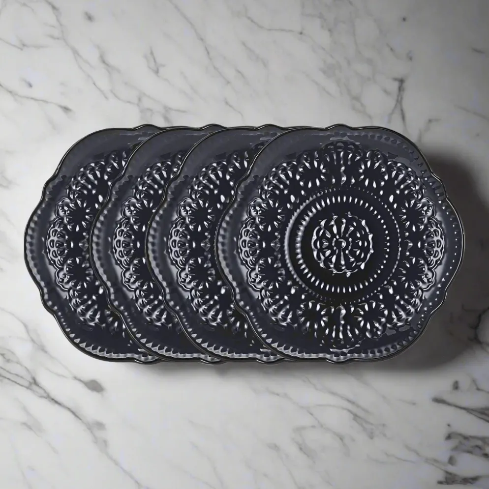 Chateau Midnight Set of 4 Salad Plates
