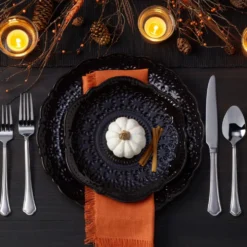 Chateau Midnight Set of 4 Salad Plates