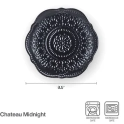 Chateau Midnight Set of 4 Salad Plates
