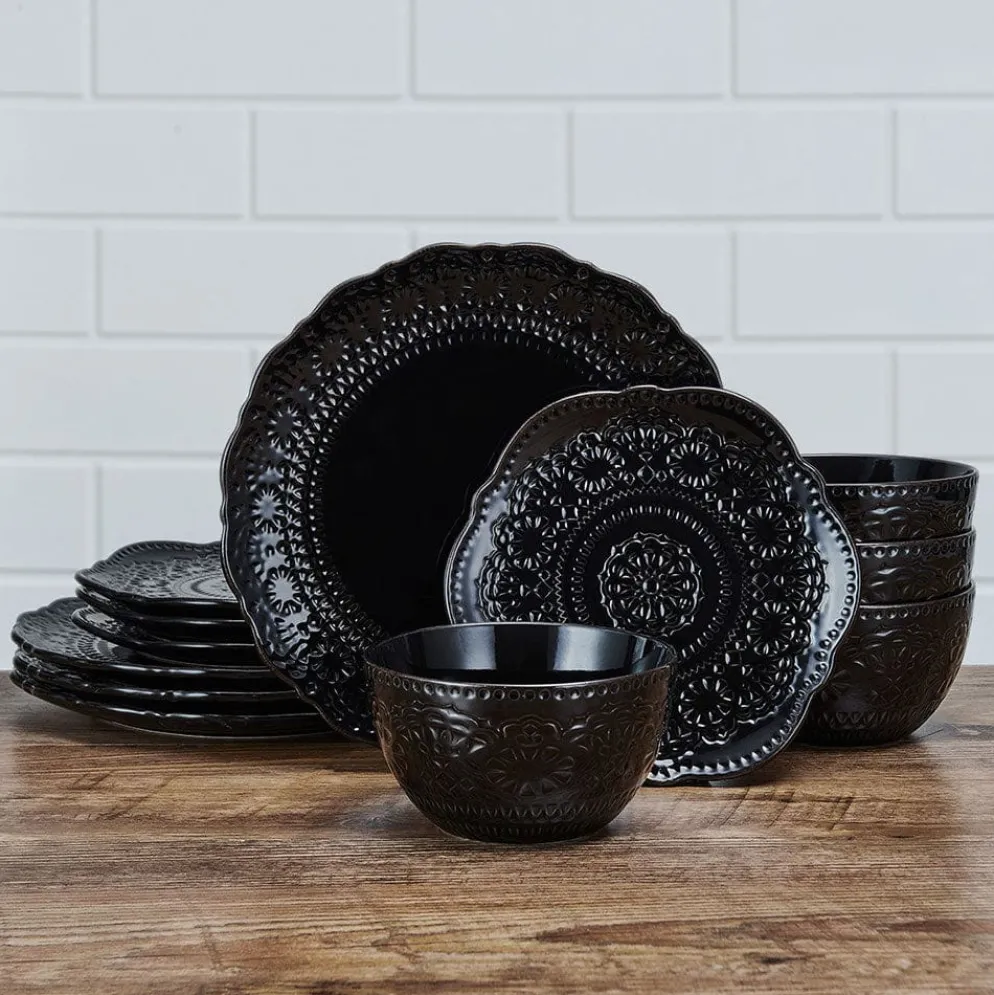 Chateau Midnight Set of 4 Salad Plates