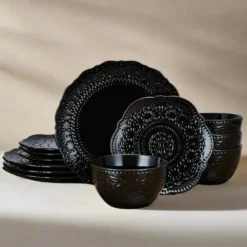 Chateau Midnight Set of 4 Soup Cereal Bowls