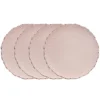 Chateau Pink Set of 4 Dinner Plates