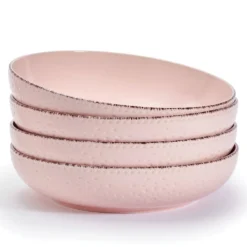 Chateau Pink Set of 4 Pasta Bowls
